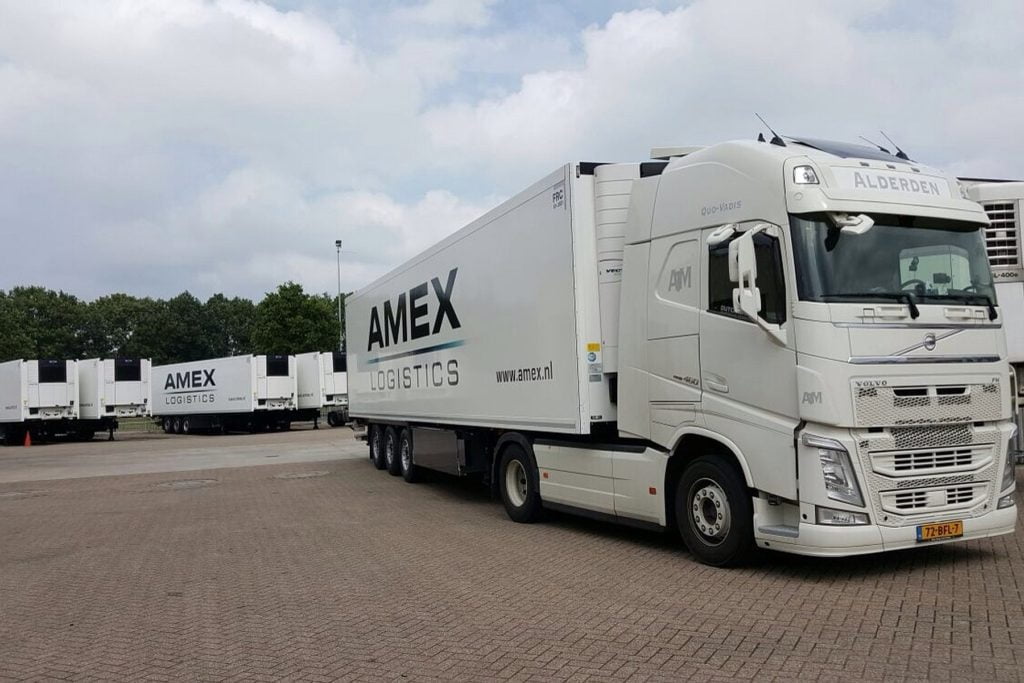 amex logistics vrachtwagen