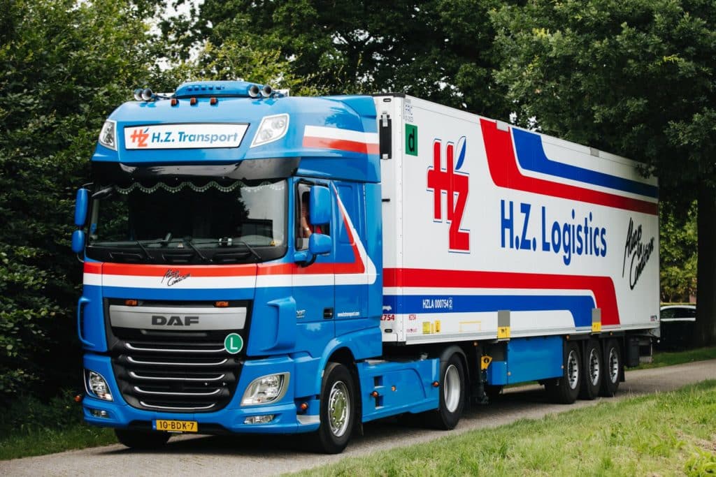 hz logistics vrachtwagen