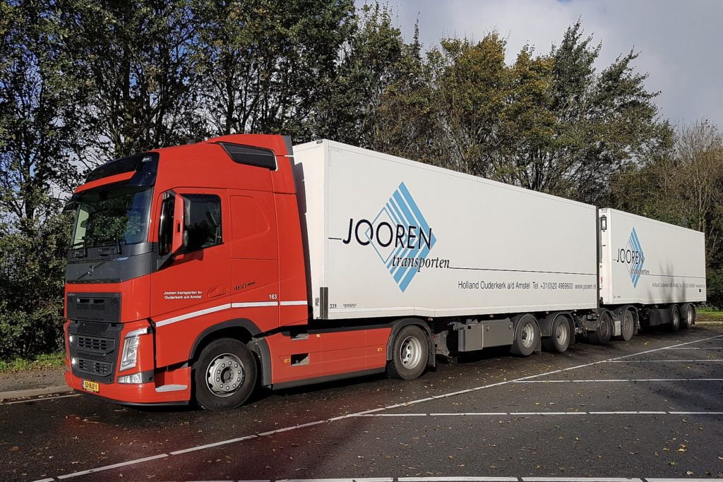 jooren transport vrachtwagen